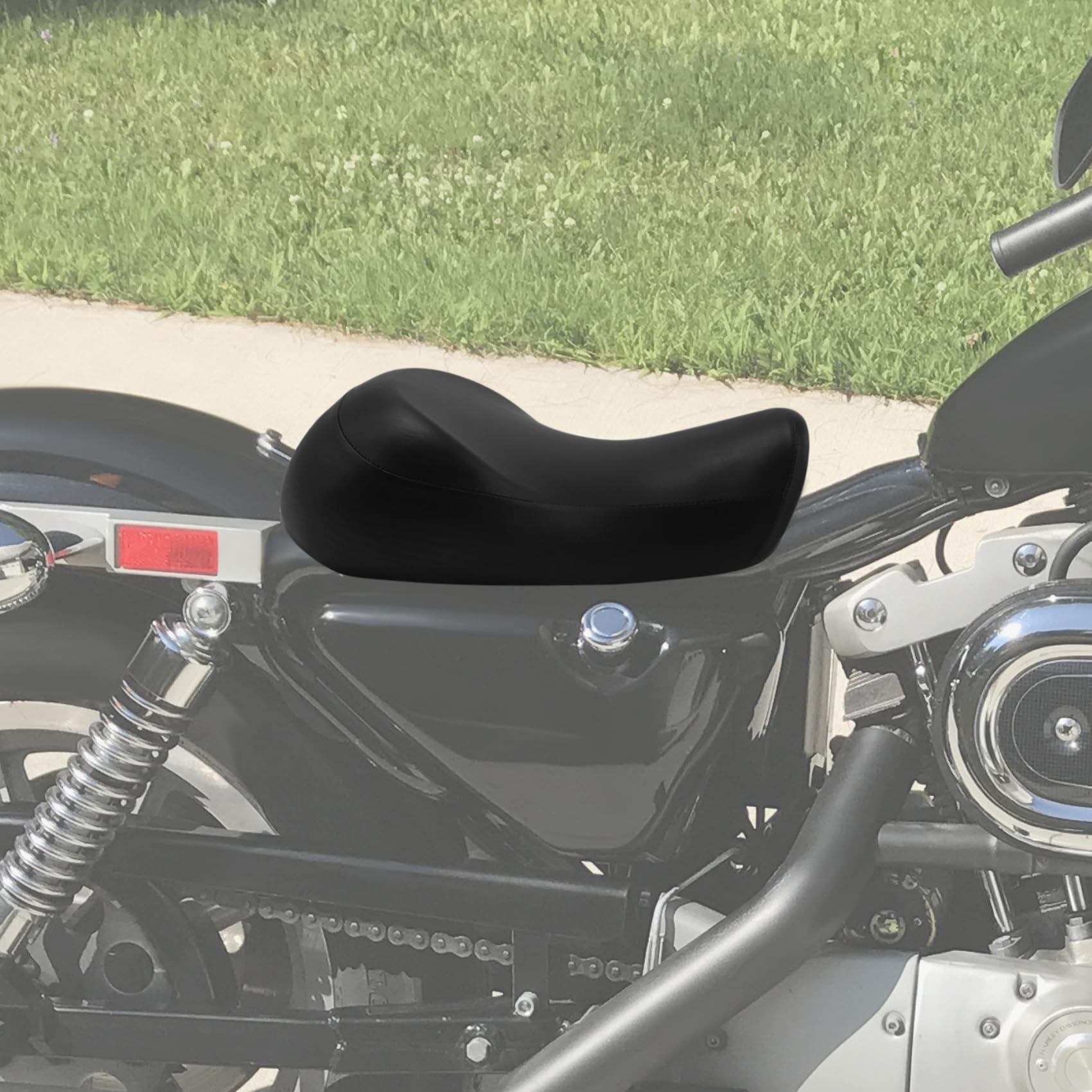 Amazon | TCMT フロント ドライバー ライダー ソロ シート ハーレー